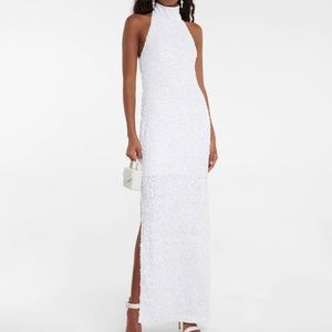 Rotate Birger Christensen Bridal Kasia Halter dress